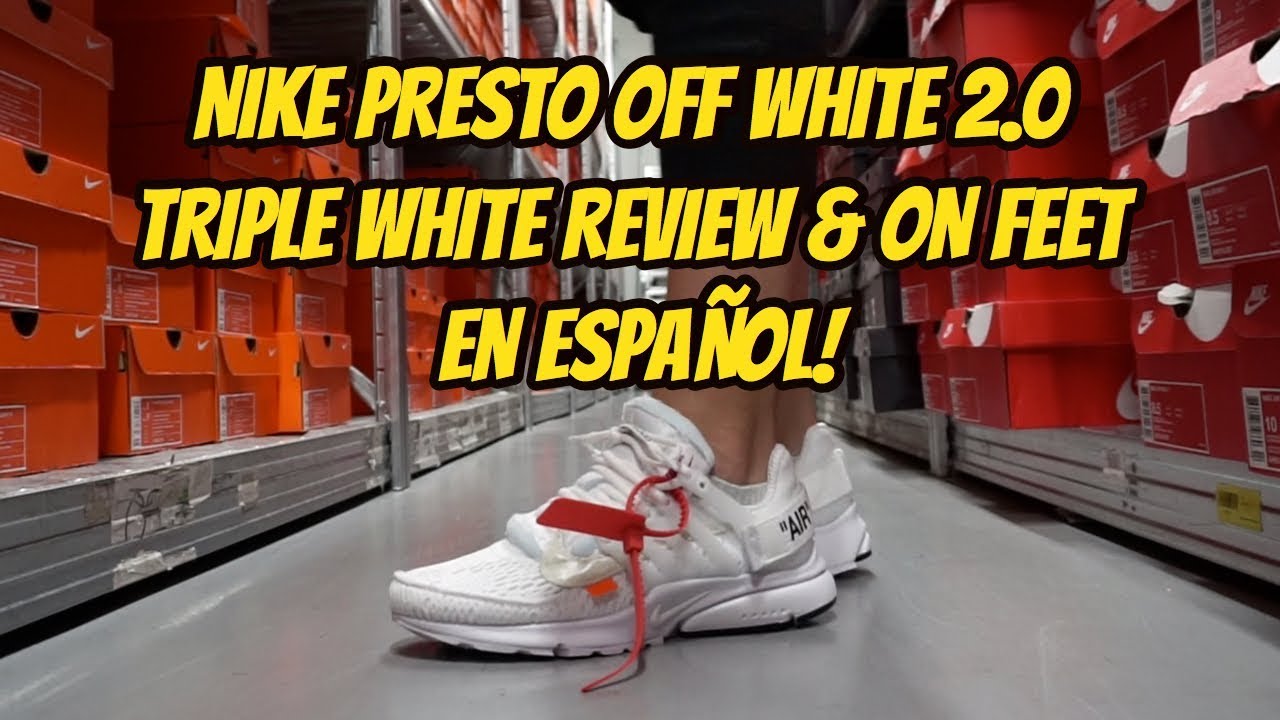 tenis presto off white