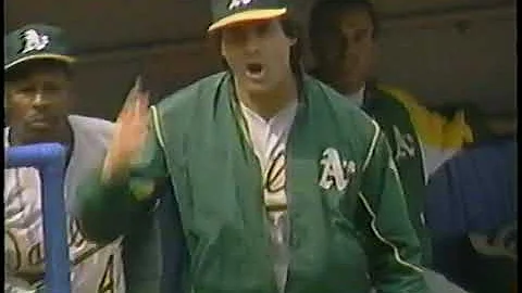 Oakland A's vs NY Yankees (5-17-1992) "Tony Laruss...