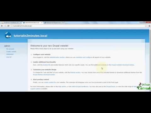 Drupal 6: Installation and first site : host configuration : Virtual host creation