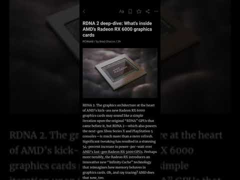 RDNA 2 deep-dive: