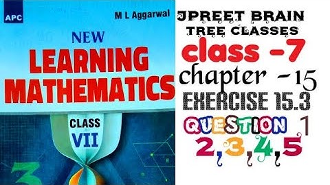 #class7 #mlaggarwal chapter 15 #visualisingsolidshapes exercise 15.3 question 1,2,3,4,5 #math #cbse