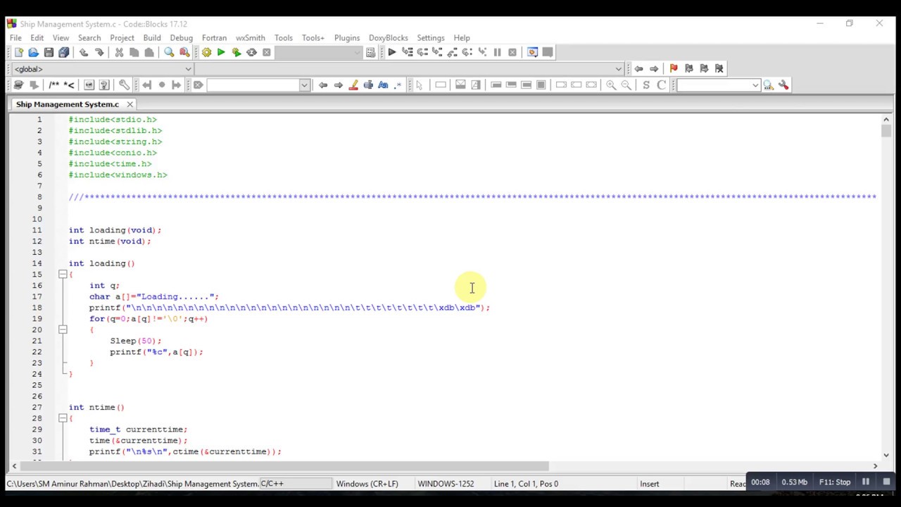 Create Your first C project(project idea of using c programming ...