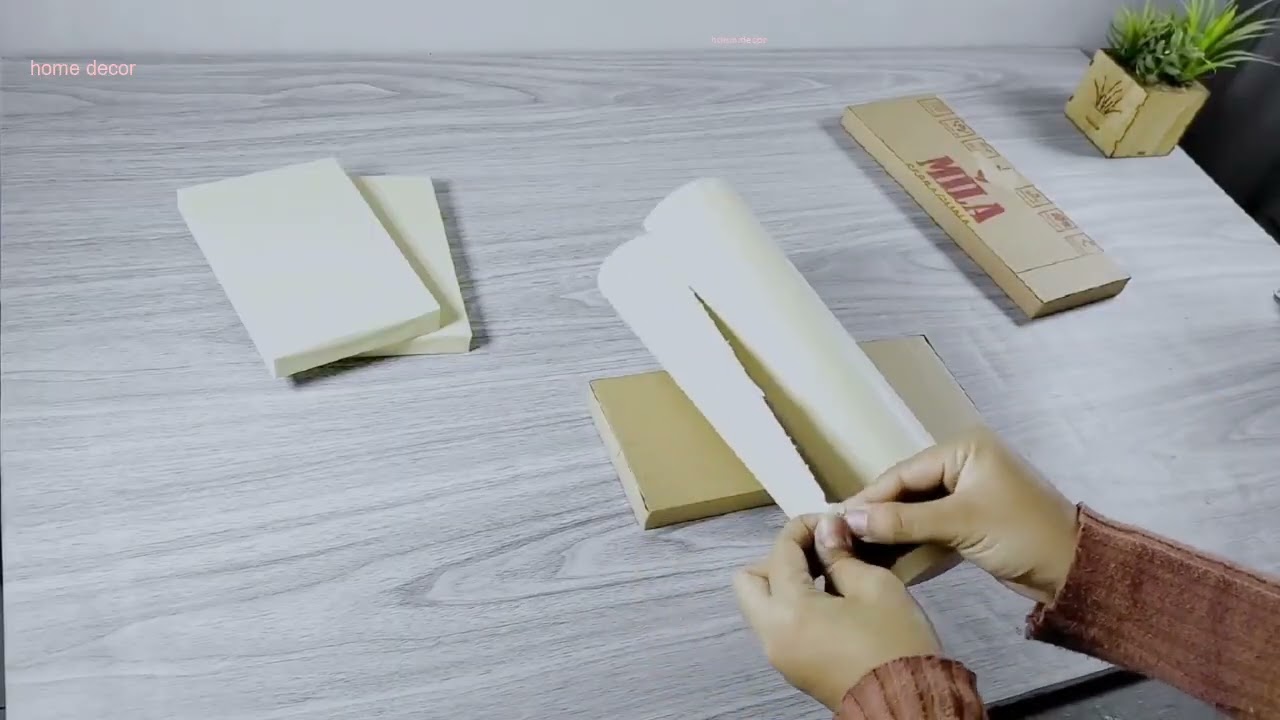 Creating Unique Wall Shelves from Cardboard  DIY Cardboard Wall Rack Ideas_R