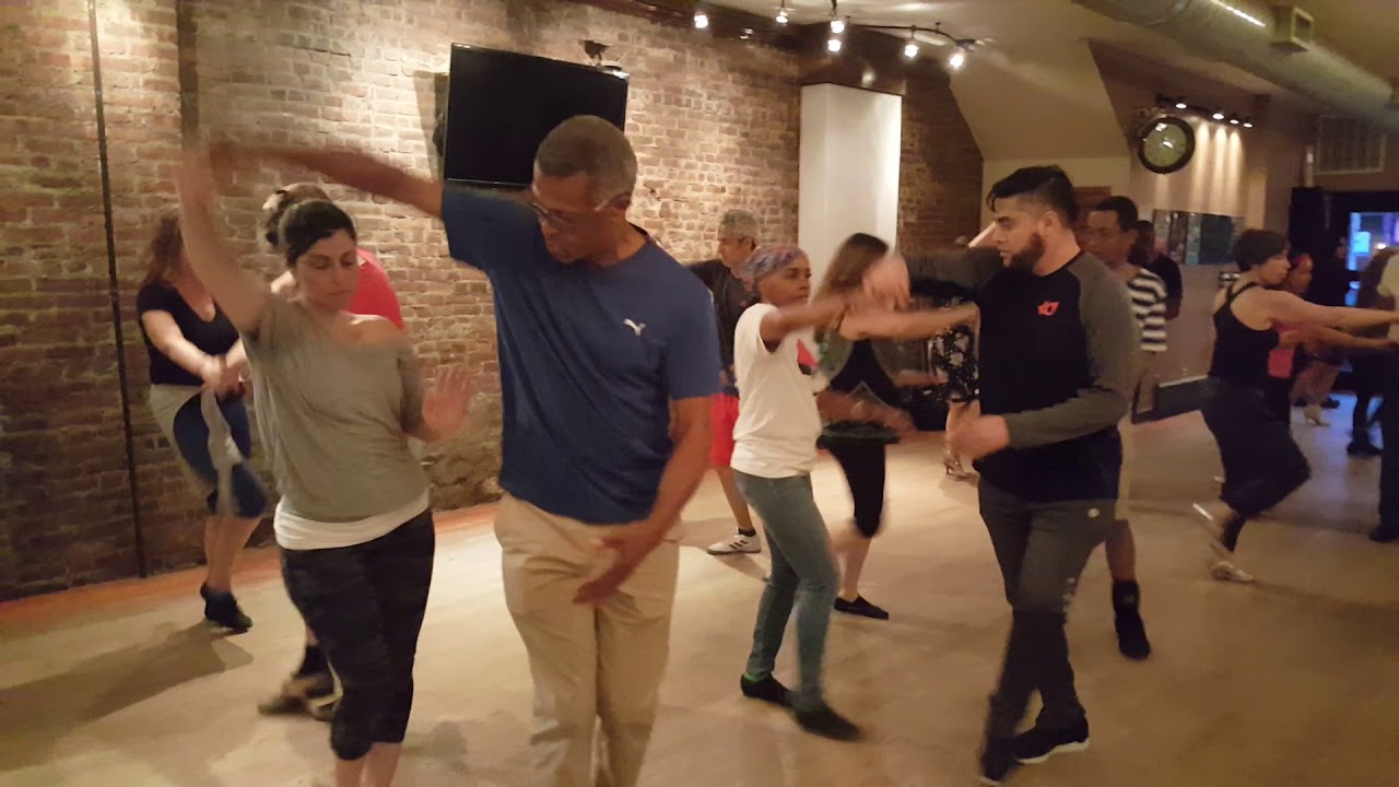 Brooklyn Salsa Class in Action