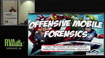 RVAs3c: Joey Peloquin - Offensive Mobile Forensics