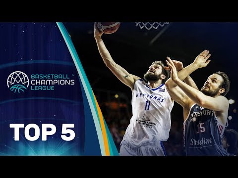 Top 5 Plays - Wednesday - Round of 16 - 2nd Leg - Basketball Champions League 2017-18