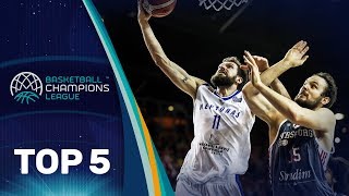 Top 5 Plays - Wednesday - Round of 16 - 2nd Leg - Basketball Champions League 2017