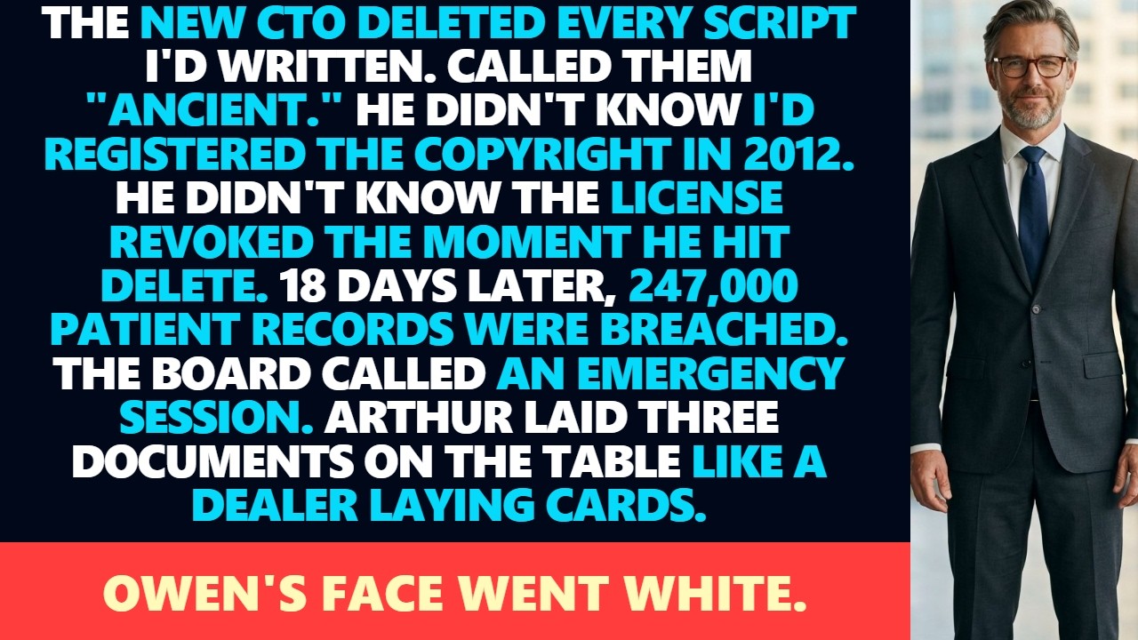 New CTO Fired the Man Behind the Firewall, Then $18.4M in Fines Walked In | Corporate Revenge