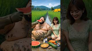 Evolution of baby: JCB attack on sumo wrestler with family 🍉🤣🤯🚘#cat #cute #love #shorts vifa60#dance