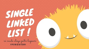 Single Linked List - Struktur Data