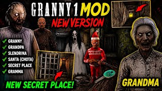 Granny 1 NEW MOD is TERRIFYING! 😱 Secret Place Found #globalgaming #granny #usagaming 