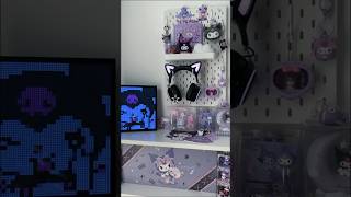 kuromi room #cute #kuromi #sanrio #hellokitty #kuromikogaming #kuromiroom