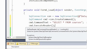 Ado Net A to ZBangla Tutorial 11 Connection Class 03