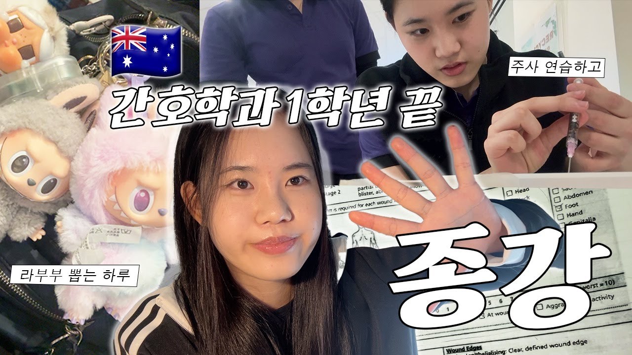 호주 간호 유학 1학년이 끝났다! | 종강후 일상 vlog