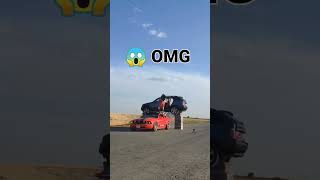 OMG 😱 Stunt from car #stunt #stuntvideo #autocar #modified #carmemes #carstunts #heavydriver screenshot 4