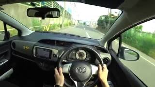 トヨタ ヴィッツ 公道試乗 | TOYOTA Vitz (Yaris) POV Drive