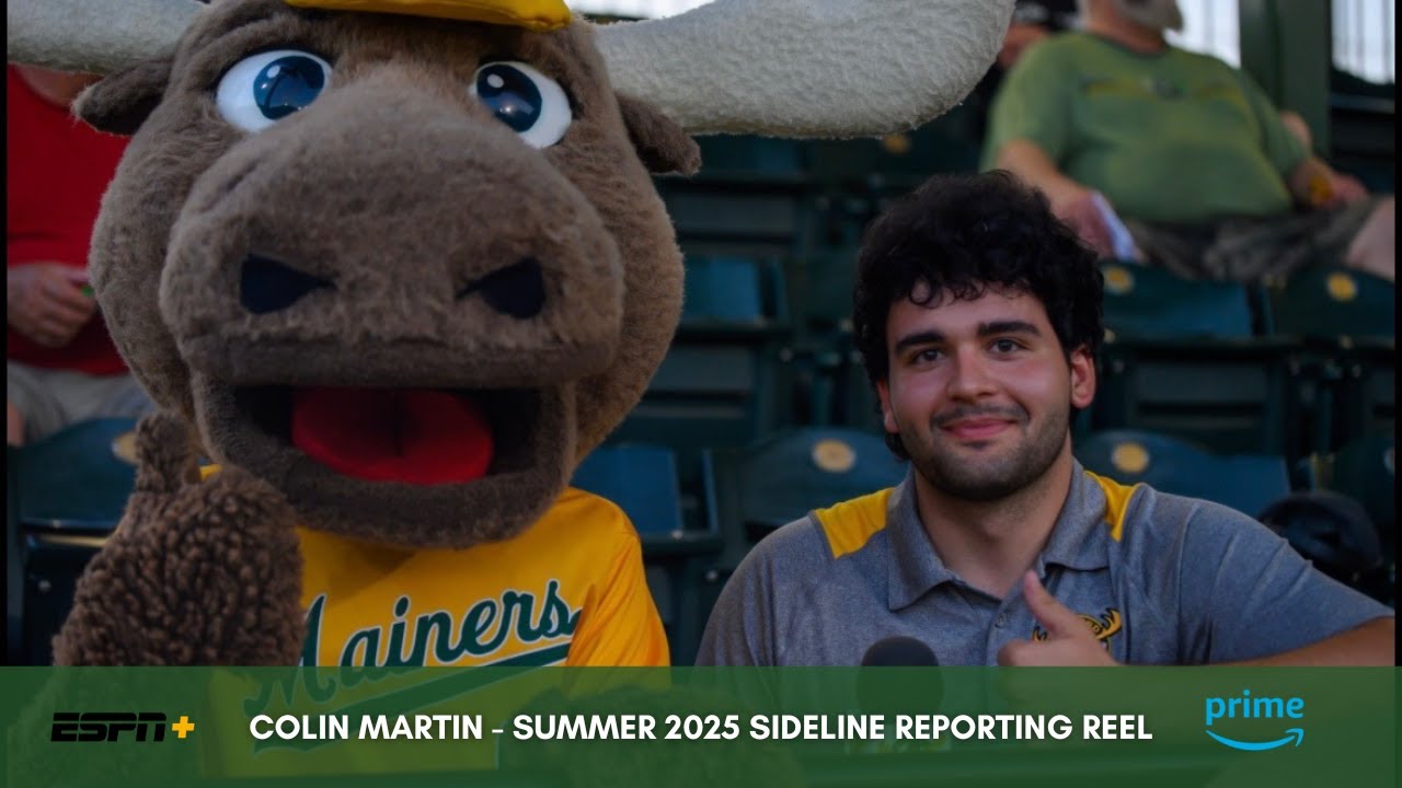 Colin Martin Sideline Reporting Reel | Summer 2025