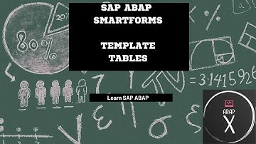 #abapx  - Smartforms - 3 How to create smartform Table and template #sap #sapabap