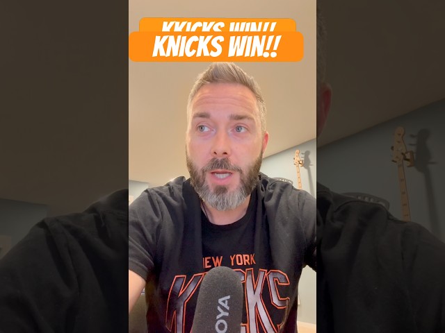 Knicks beat Philly!! 🏀 #NBA #Shorts