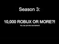 who wants to join Season 3 before the tournament starts | ROBLOX
