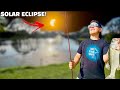 FISHING During A SOLAR Eclipse! (INSANE)