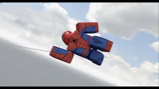 Blender | ROBLOX Spider-Man Swinging Test Animation |