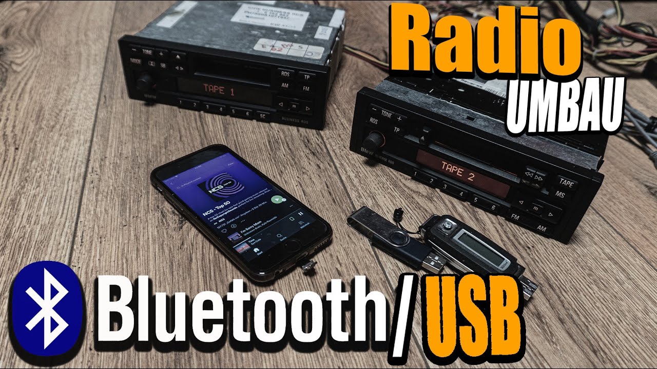 BMW Reverse RDS | Business RDS | Umbau auf Bluetooth & USB / AUX - YouTube
