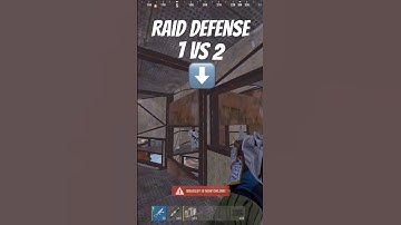 Raid Defense In 20 Seconds #rust #rustgame #gaming