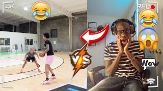 REACTING TO FLIGHT 1V1 AGAINST JUILAN NEWMAN!!!!!!! 😲😂