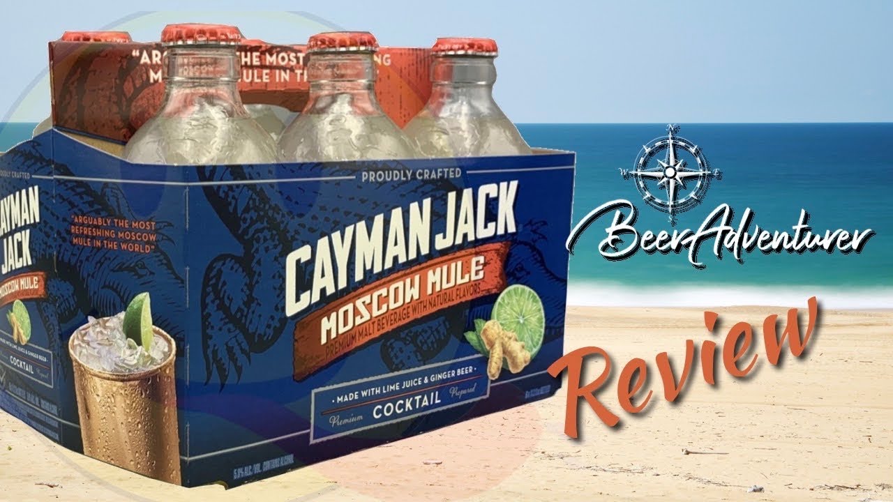 Cayman Jack Moscow Mule Beer Review YouTube