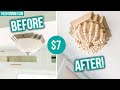 Ceiling Light DIY $7 BOHO Beaded MAKEOVER!