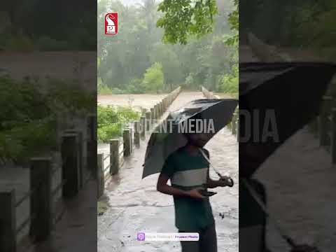 Overnight Rains Submerge Ragada River Bridge at Deulmol, Disrupting Traffic