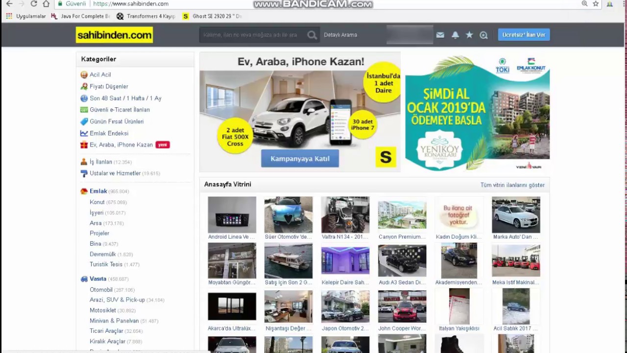 sahibinden get ilan nasil acilir youtube