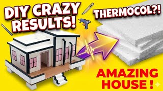 DIY Thermocol House With Perfect Dimension