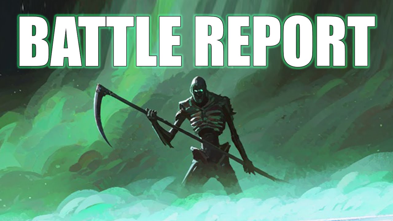 Отчет о битве Некронов в Пантеоне Скорби против Тау