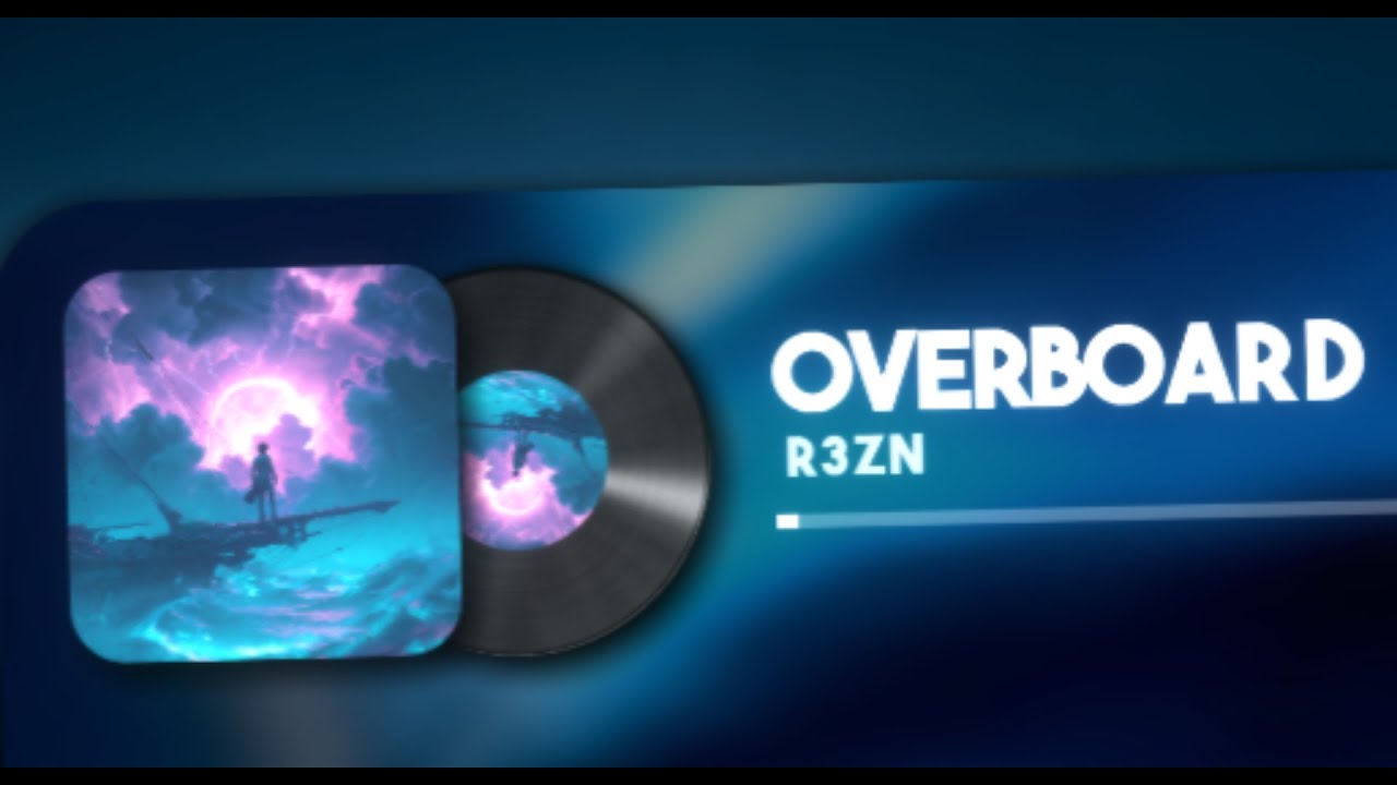 Overboard — R3ZN — (Official Lyrics video)