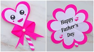Father's day card making very easy Handmade / Easy and Beautiful card for Father's day