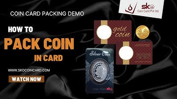 Sko coins - Silver & gold coin packing demo