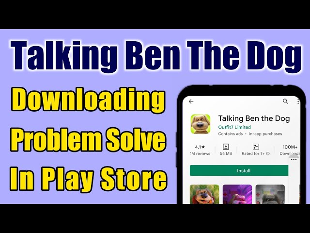 Talking Ben the Dog on the App Store