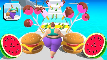 Fat 2 Fit 🍑👸🍎 Gameplay Walkthrough Android Ios New level 104-105-f2f