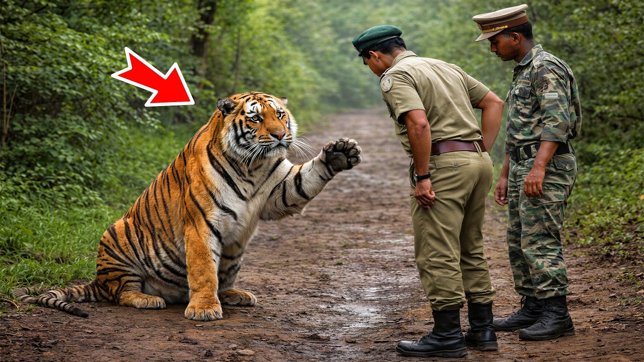 Тигр умолял солдат о помощи, но причина всех шокировала!