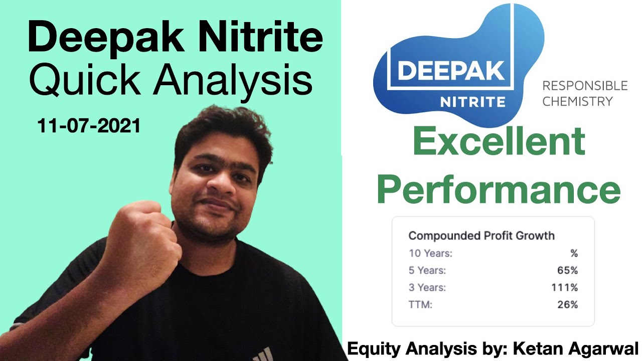 Deepak Nitrite Share Quick Analysis | Equity Research | Stock Fundamental | Stockoholic | 11 7 21