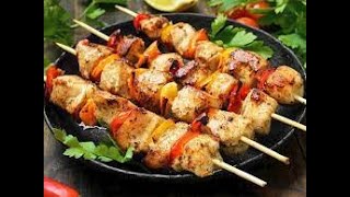The Best CHICKEN SKEWER Recipe! 30 Minute Dinner