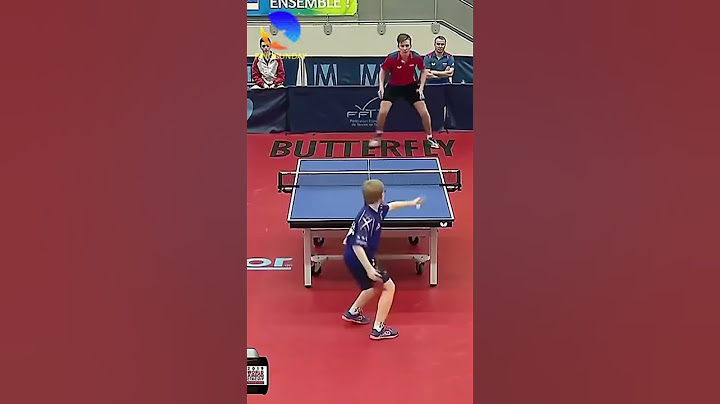 Felix Lebrun as a kid defeated top players  #worldtabletennis #felixlebrun