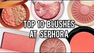 TOP 10 BLUSHES AT SEPHORA #shorts