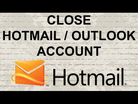Hotmail / Outlookアカウントを閉じるまたは削除する方法