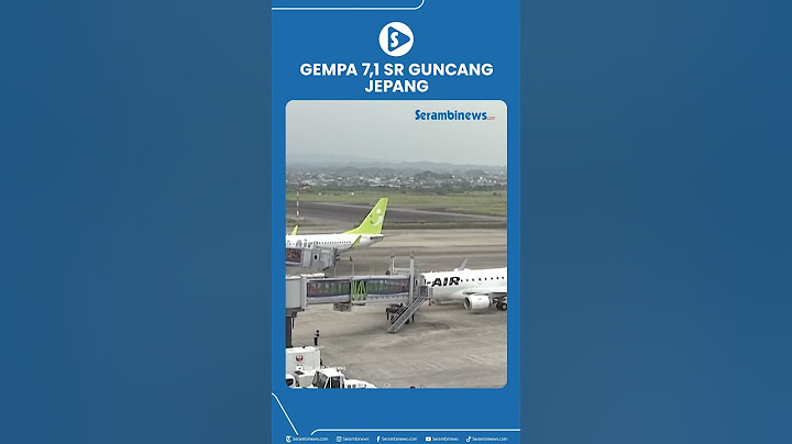 Gempa 7,1 SR Guncang Jepang