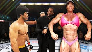 Bruce Lee vs. Helle Trevino (EA Sports UFC 4)