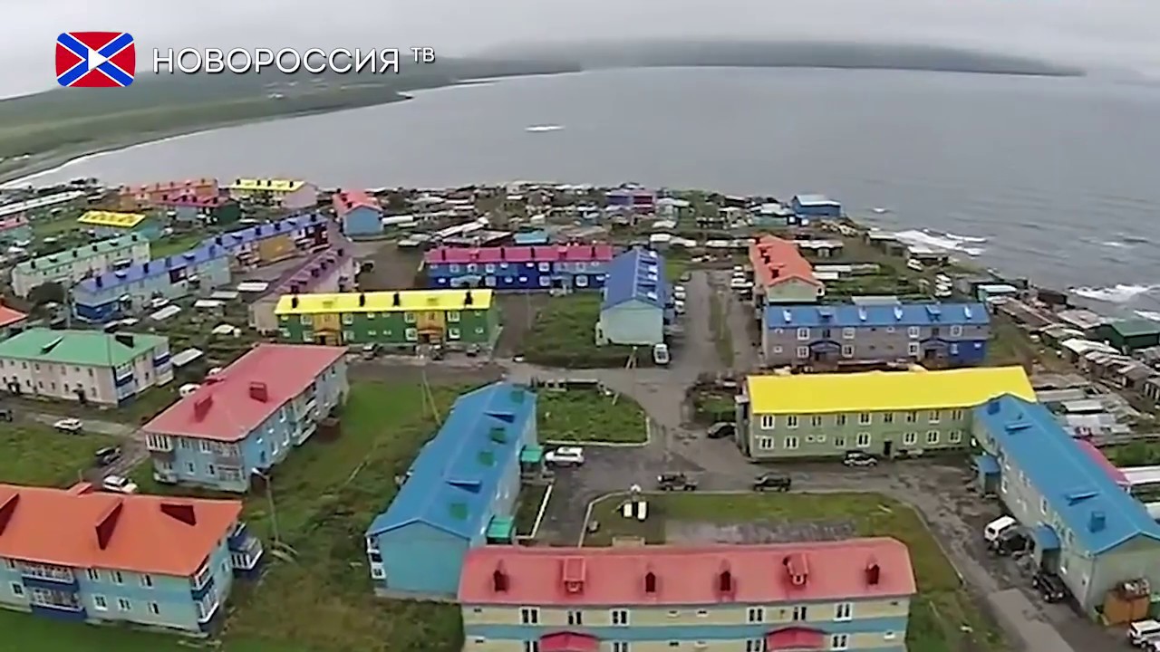 Россия постоит на Курильских островах базу ВМС - YouTube