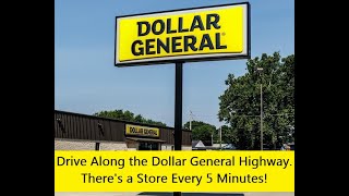 DashCam Drive Along the DOLLAR GENERAL HIGHWAY